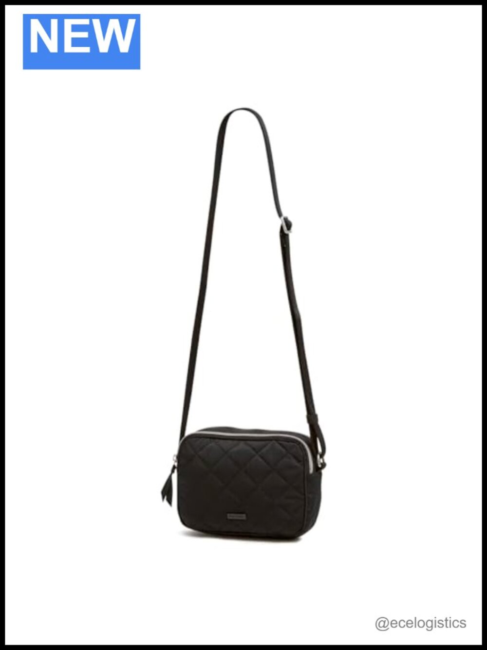 Water-Resistant Lightweight Polyester Crossbody Purse with Adjustable Strap